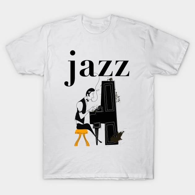 Jazz T-Shirt by nickemporium1